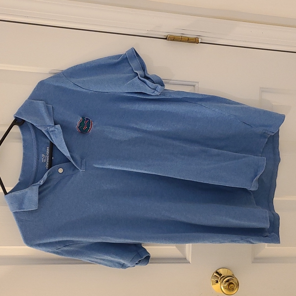 Vineyard vines blue Florida Gator shirt